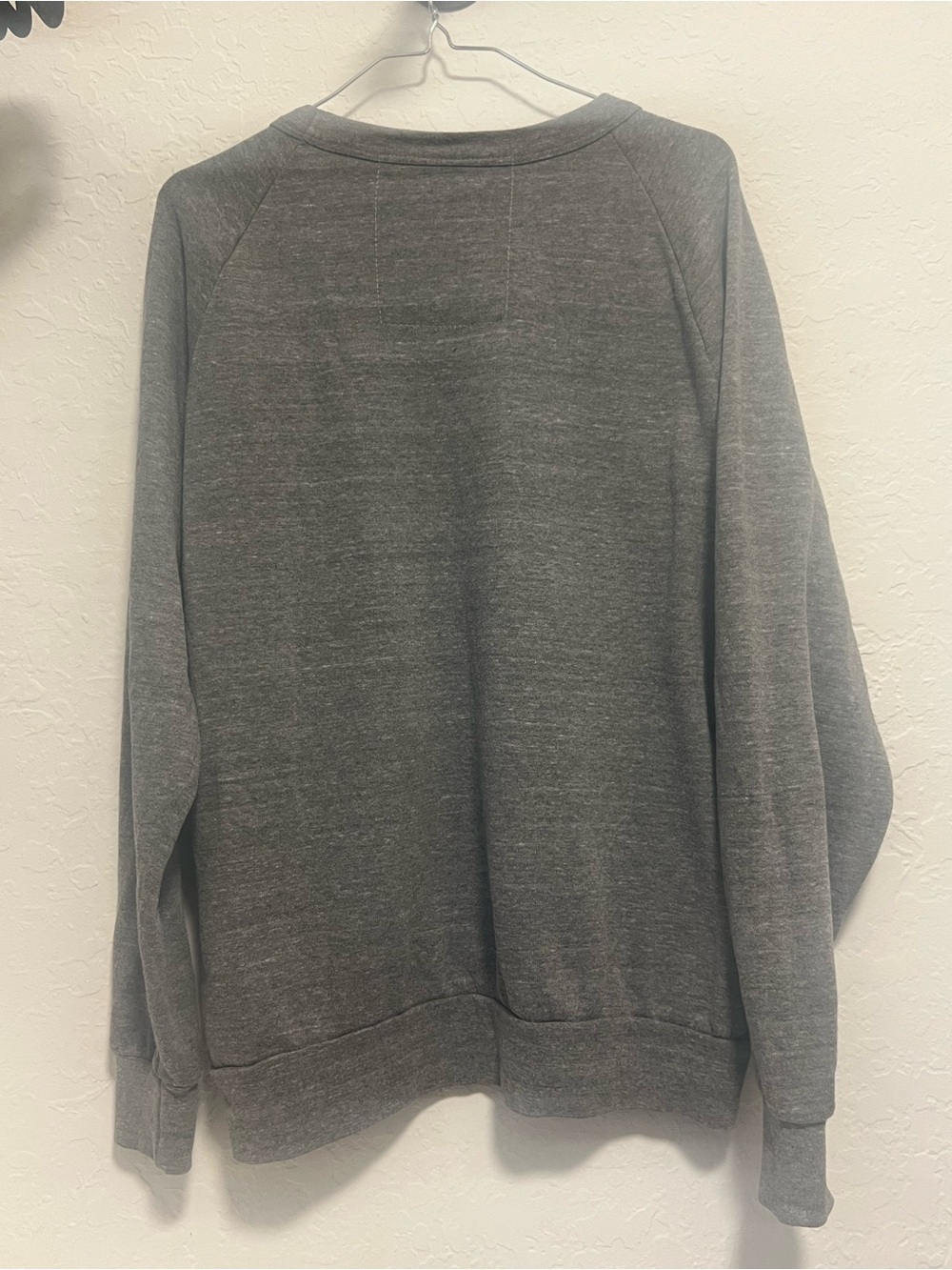 Aviator Nation Gray Lightning Bolt Crewneck Sweatshirt, Size M - Picture 5 of 8